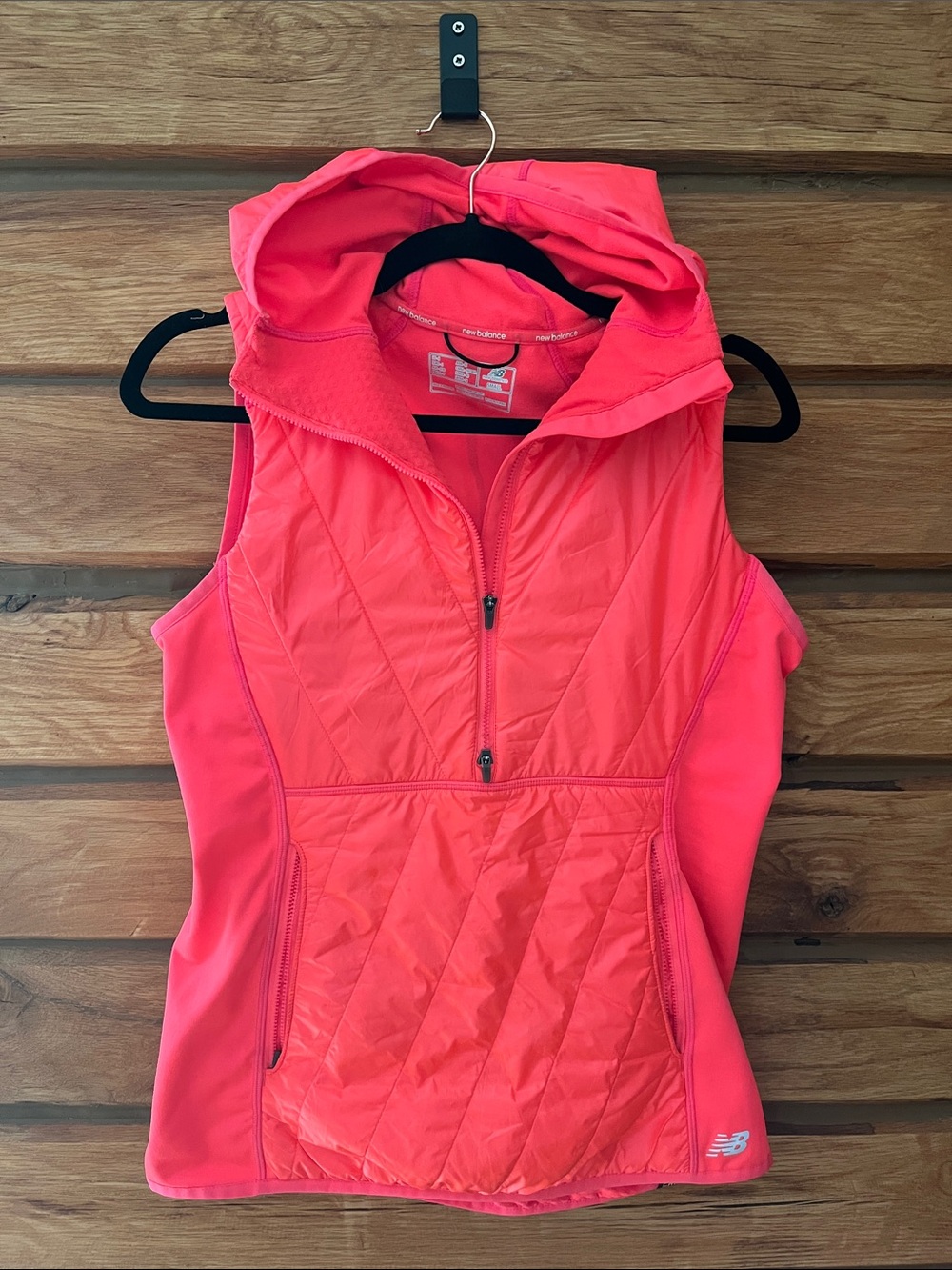New Balance Women’s Coral Hooded Quilted Active Vest